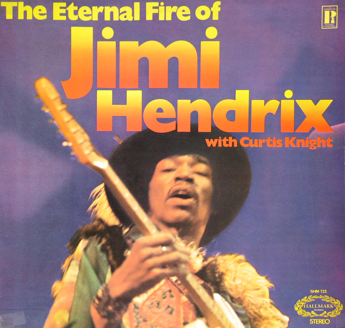 Album front cover of the "Eternal Fire with Jimi Hendrix"